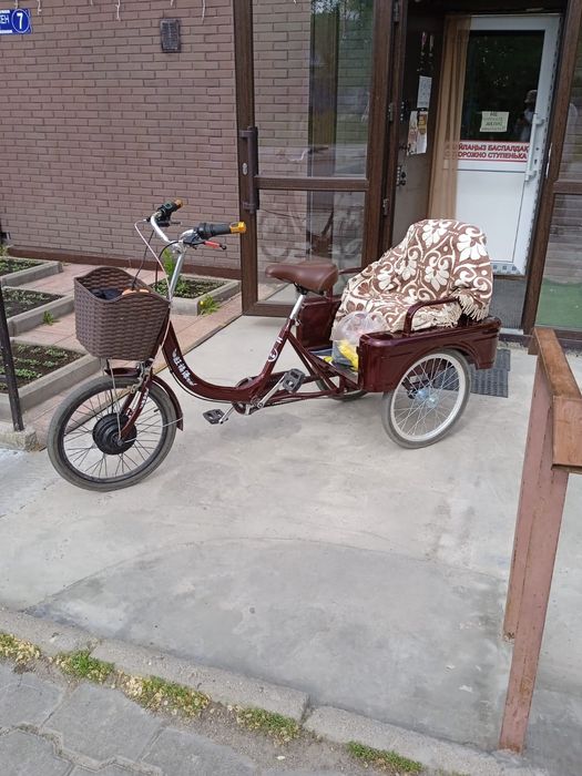 Продам трёхколёсный электровелосипед