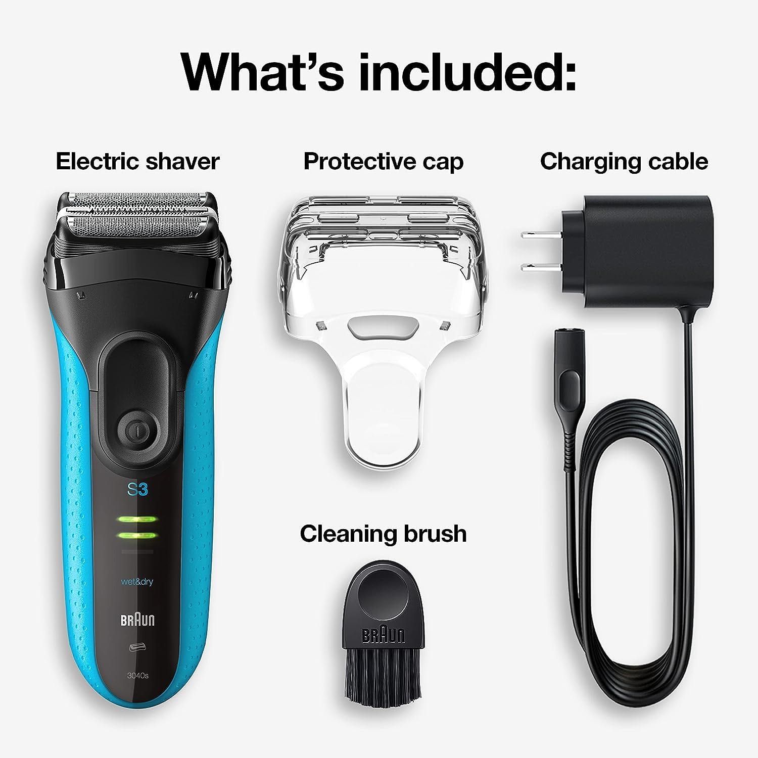 Aparat de ras electric Braun Series 3 3040s ProSkin Wet&Dry,sigilat