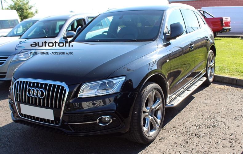 Praguri Audi Q5 8R (2008+) din aluminiu