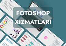 FOTOSHOP XIZMATLARI | услуги по фотошопу
