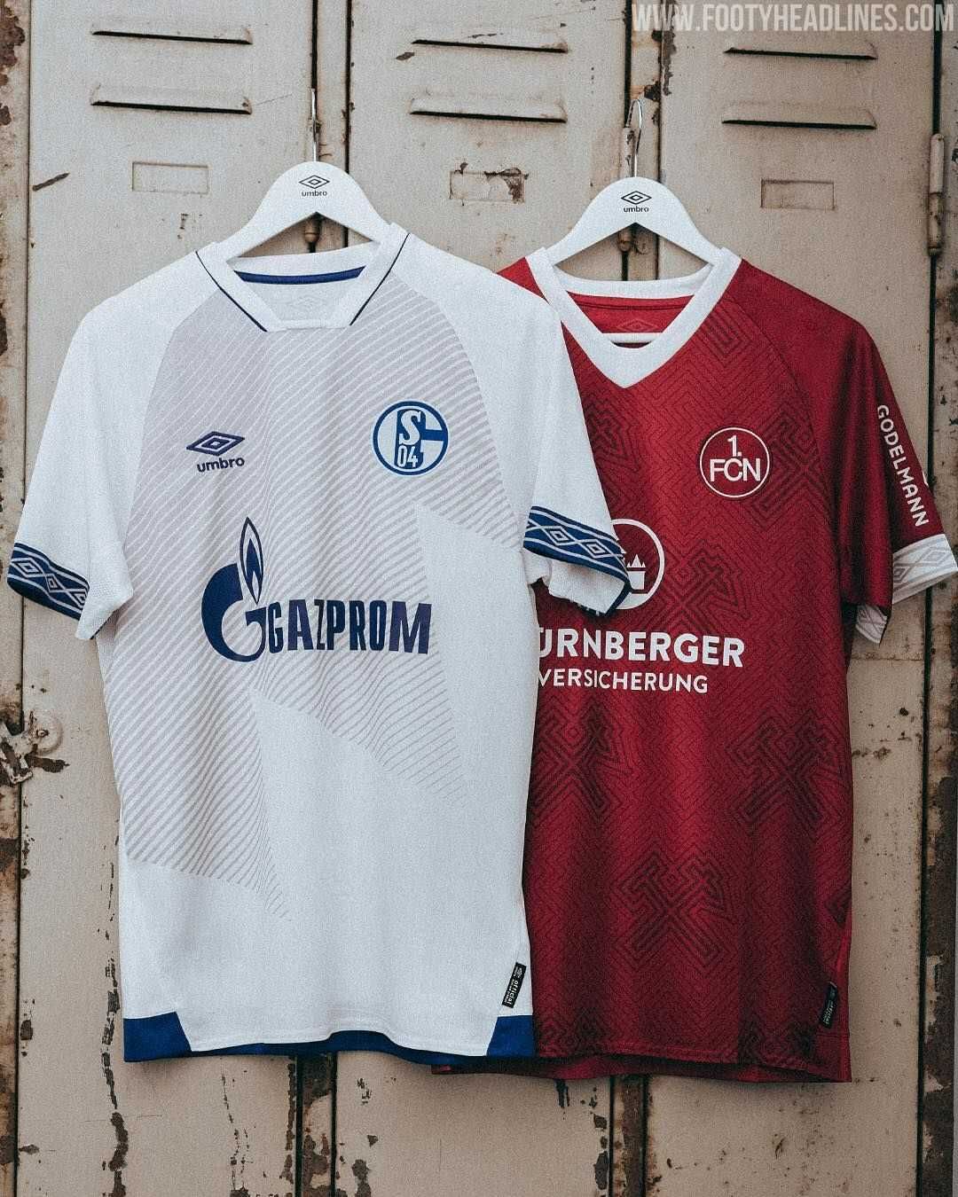 НОВА Umbro FC Schalke 04 x FC Nürnberg Special Jersey 2018/19 - 2XL