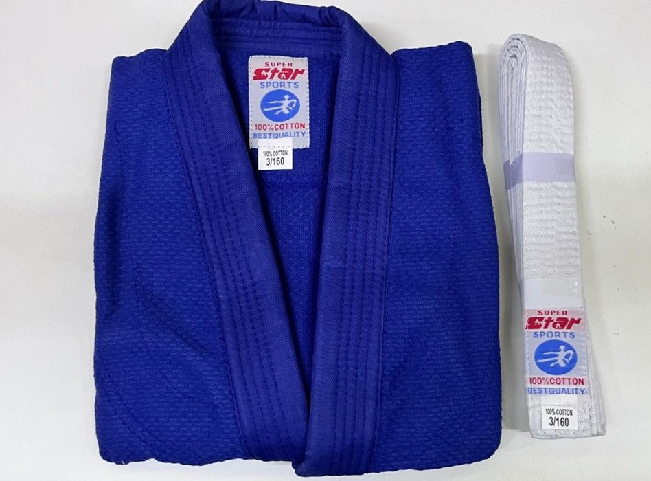 Кимоно для дзюдо синий