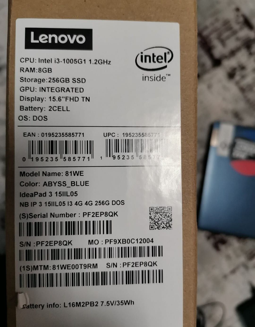 Laptop Lenovo aproape nou