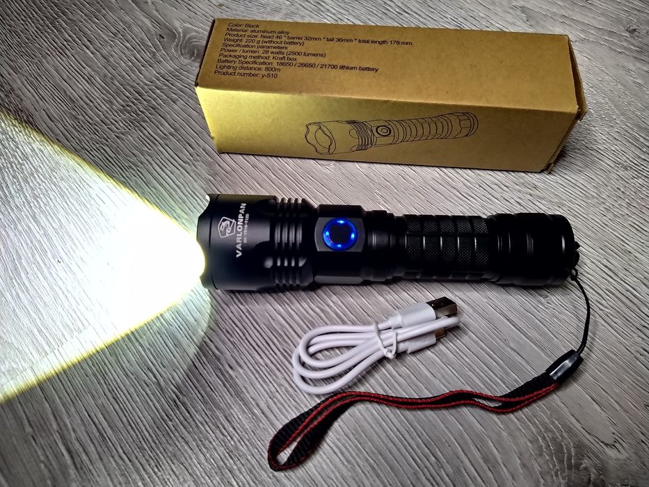 Lanterna Profesionala cu LED MODEL NOU T120 UB, model nou!