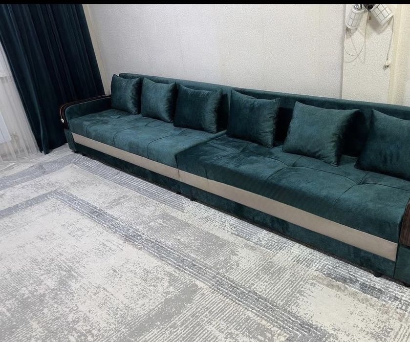 Диван 4м Алматы Готовый Скидка Акция Раскладной Ящик