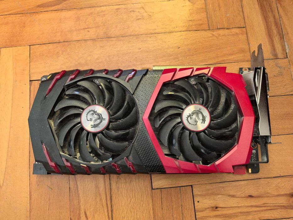 Видео карта MSI GeForce GTX 1080 GAMING 8G