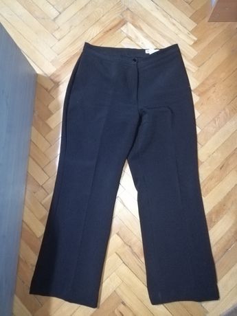 Pantaloni stofa eleganți negri, mărimea 42/44