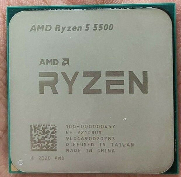 Ryzen 5 5500 - Cooler Wraith Stealth