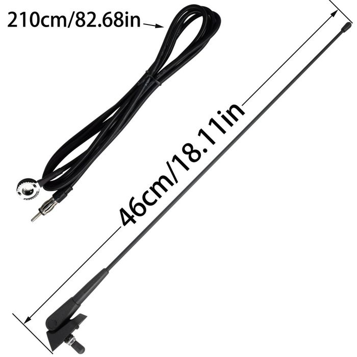 Антена №3030 универсална 12V за таван на автомобил