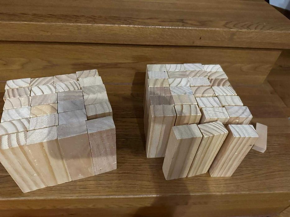 cuburi lemn Jenga