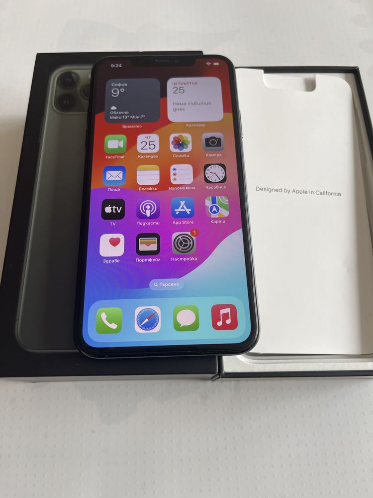 iPhone 11 Pro Max Green 256GB-Като нов