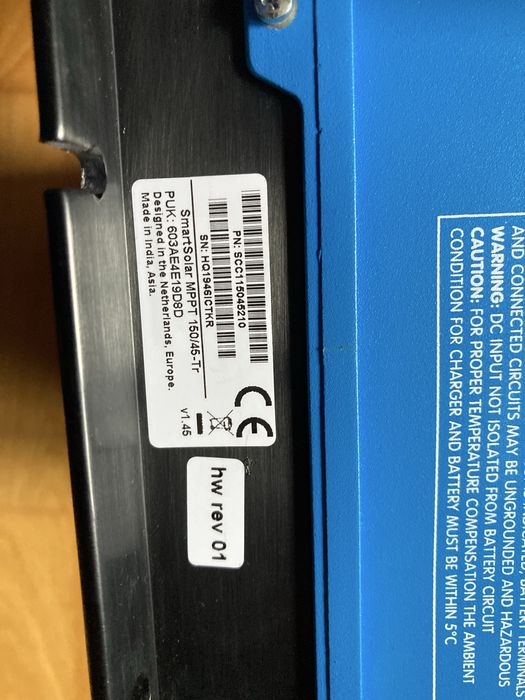 Mppt victron 150/45