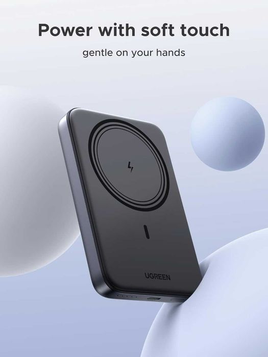 Магнитна батерия UGREEN 10000mAh за iPhone (MagSafe)