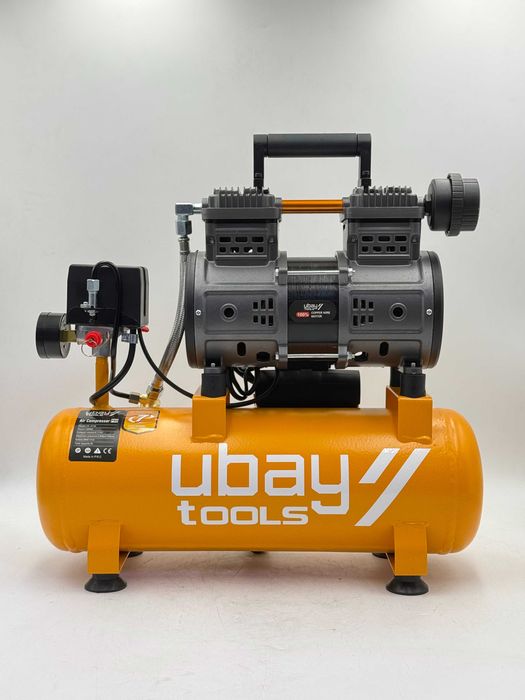 Компрессор воздушный безмасляный Ubay UB-AC9L | 9 л | 8 бар | 1300 Вт