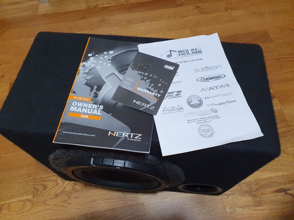 Subwoofer pasiv Hertz ENERGY ES 200.5, 200mm, 200W RMS