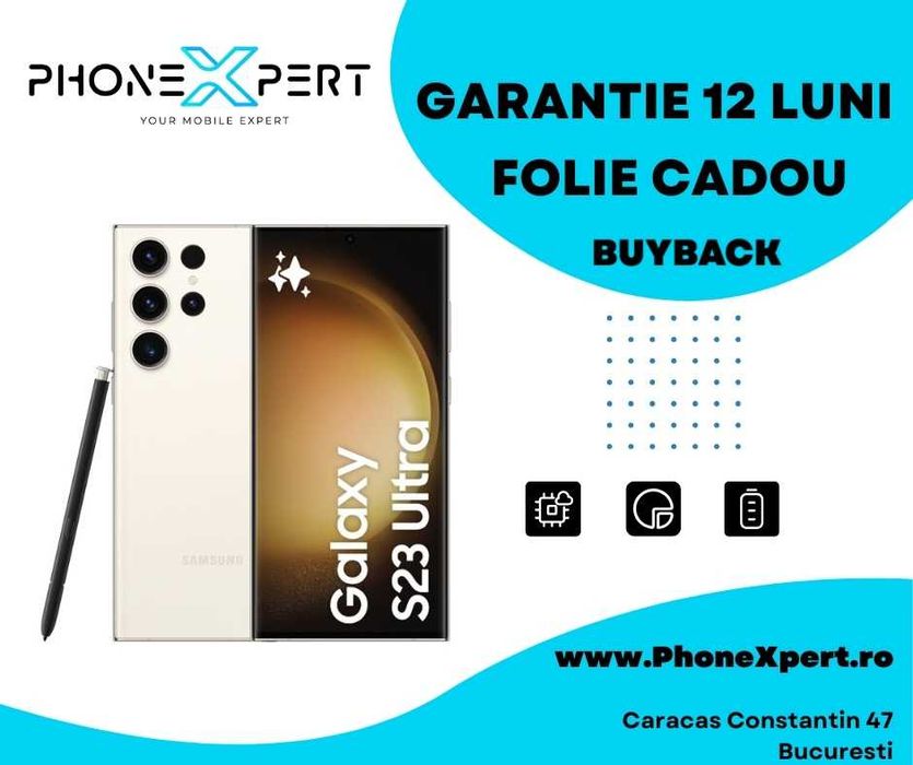 PhoneXpert SH - Samsung Galaxy S23 Ultra 256GB Cream #74636