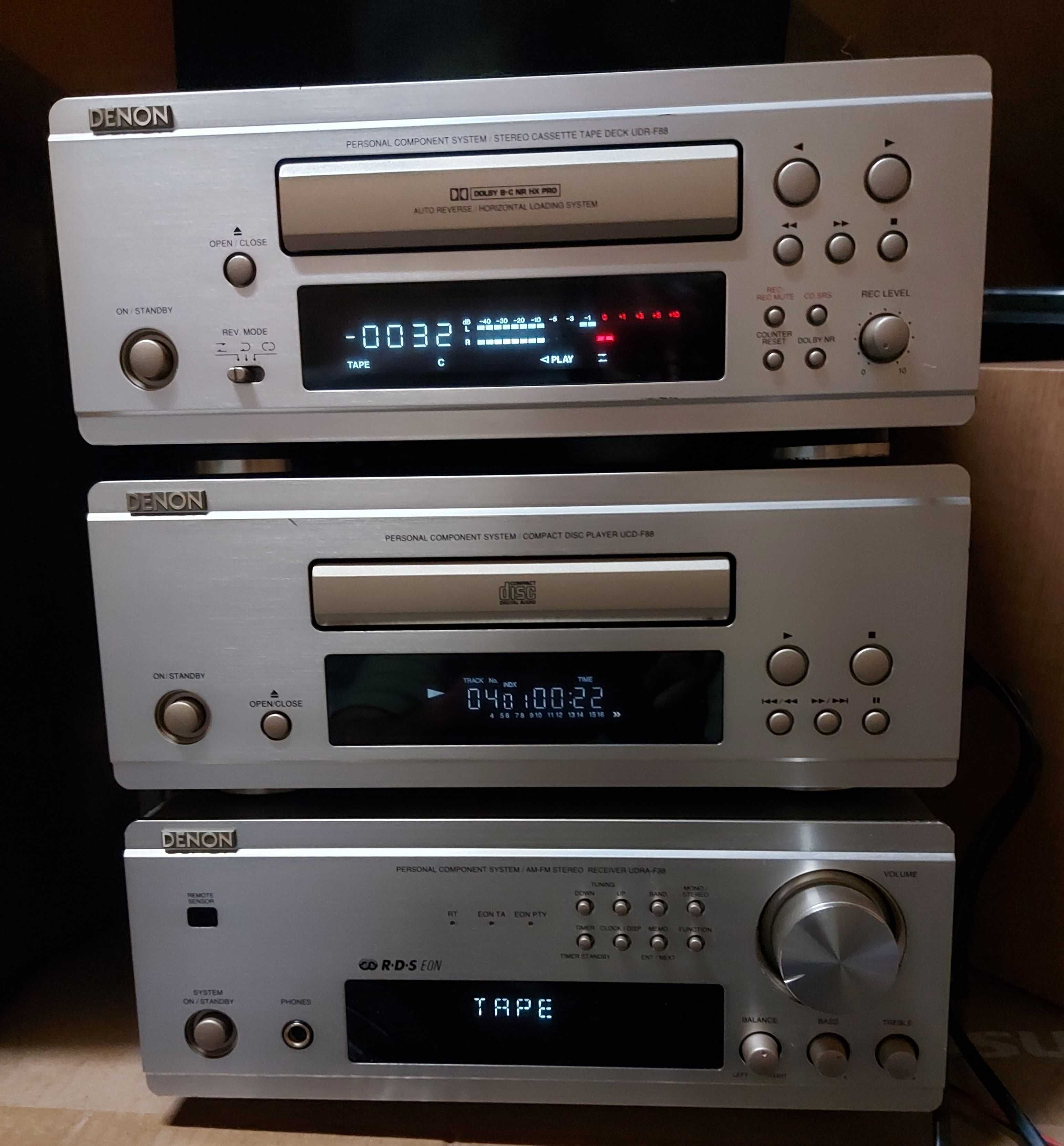 Denon UDRA-F88/Denon UDR-F88/Denon UCD-F88 трикомпонентна HiFi система