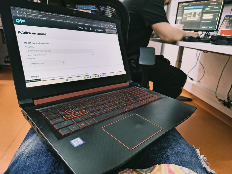 Laptop Gaming Acer Nitro 5 , i7, 32GB , 1 tb  SSD, 3 GB DDR5 video