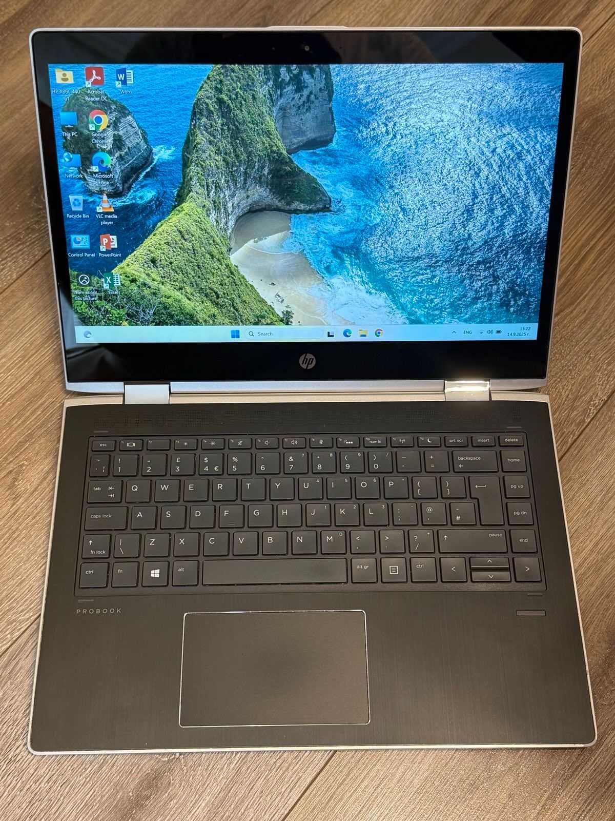 HP Probook X360 440 G1 i5 8 gen/8RAM/256SSD/Full HD Touch