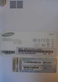 Laptop Samsung 2011 Windows 7