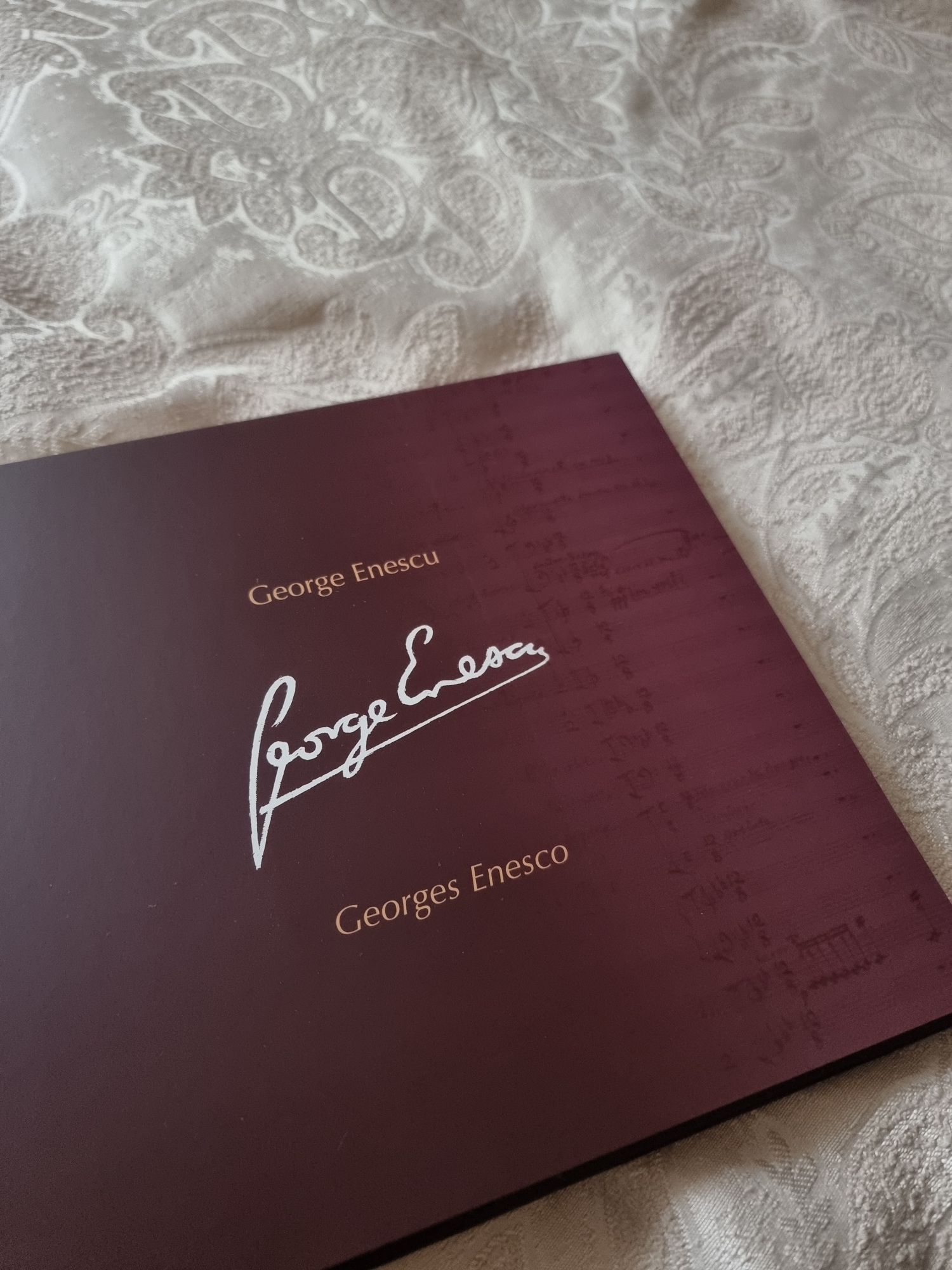 George Enescu – Ediție BNR 130 de ani | Album rar cu timbre