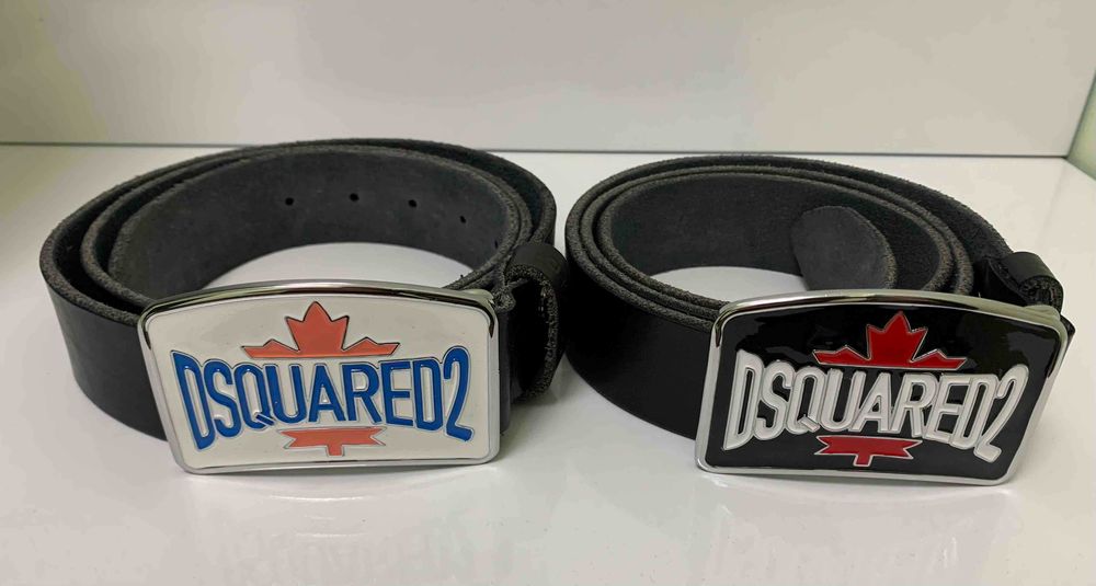 Чисто нов колан от естествена кожа Dsquared D2