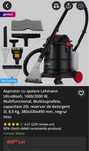 Aspirator injectie-extractie 1600w Lehmann