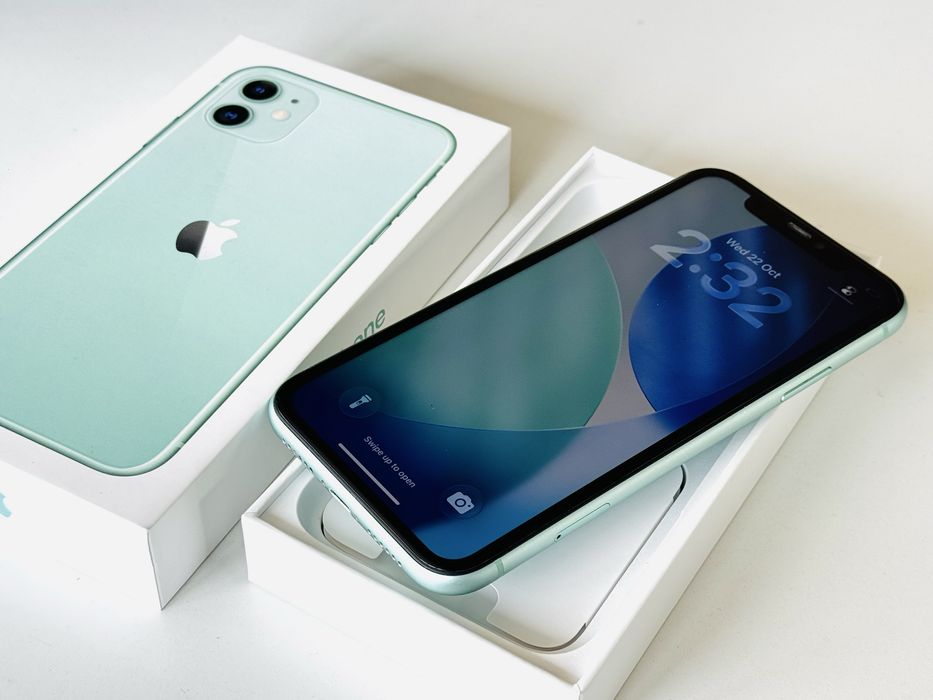 Iphone 11 128GB Green 98% Батерия! Гаранция 6 месеца