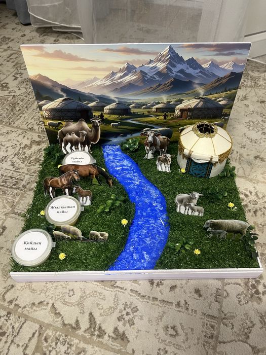 Макет Жайлау готовый