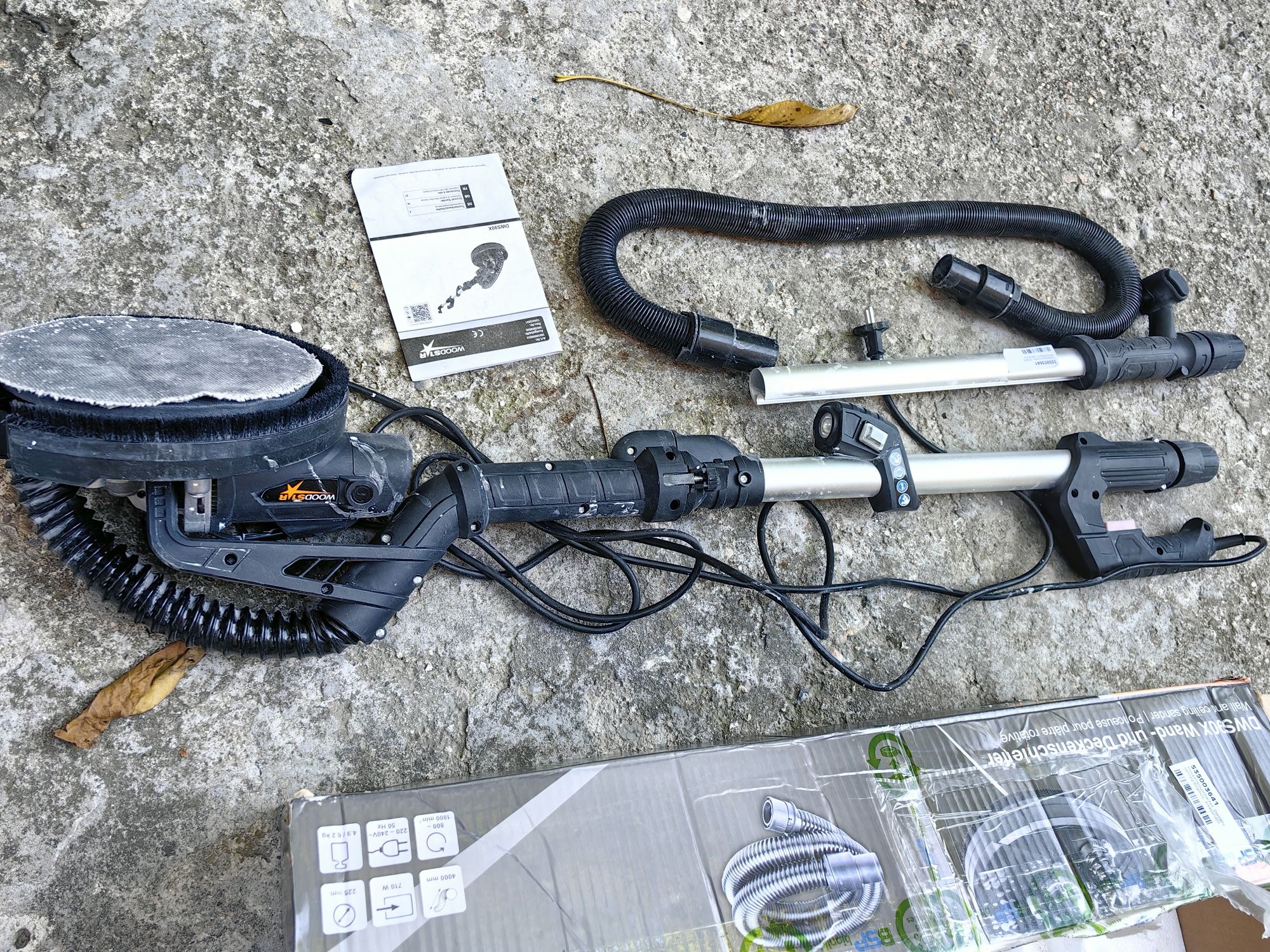 Стенен шлайф Toolson DWS 225 BT