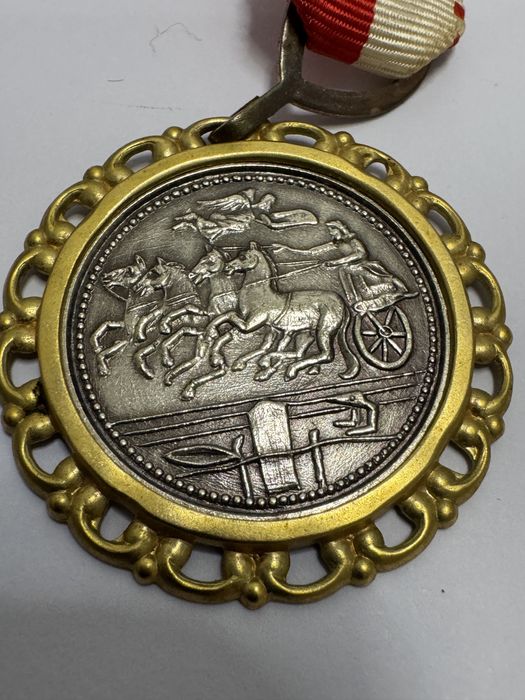 Medalie veche, moneda argint. Colectie