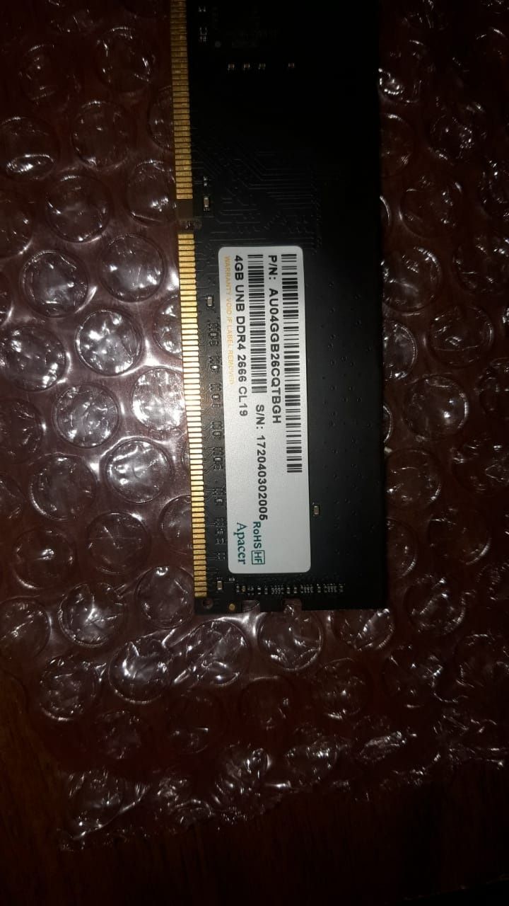 ОЗУ 4 Гб Ddr4 | 2600 Mhz