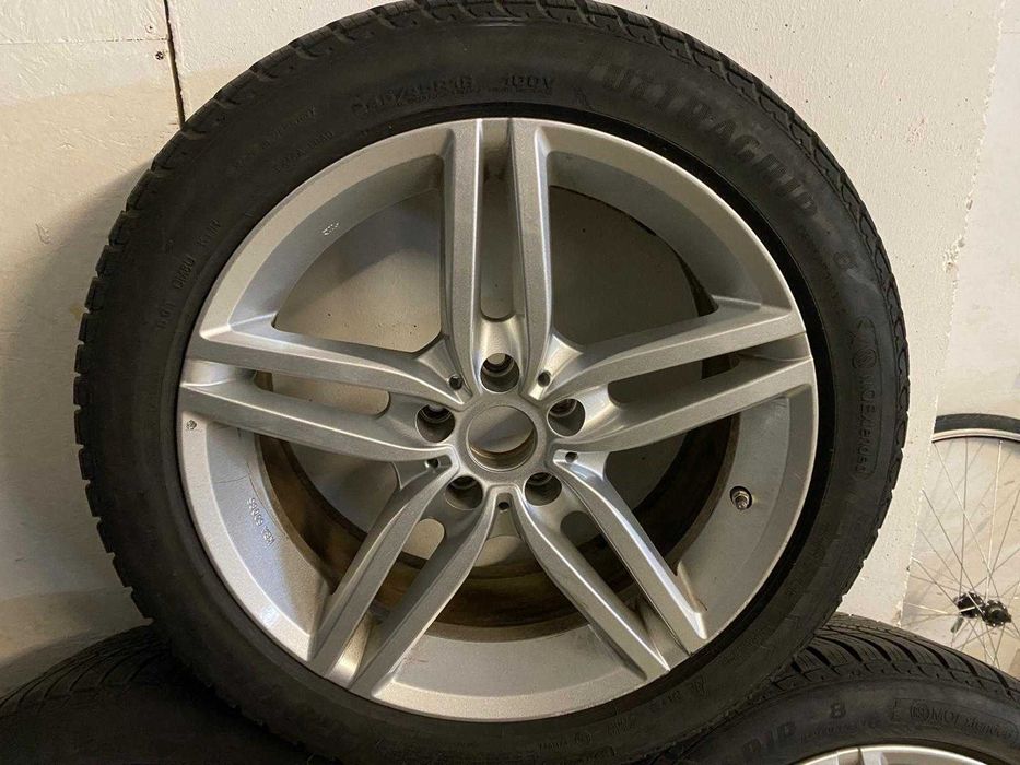 Jante 18 originale Bmw G30 anvelope Iarna 245/45R18 GoodYear Ultragrip