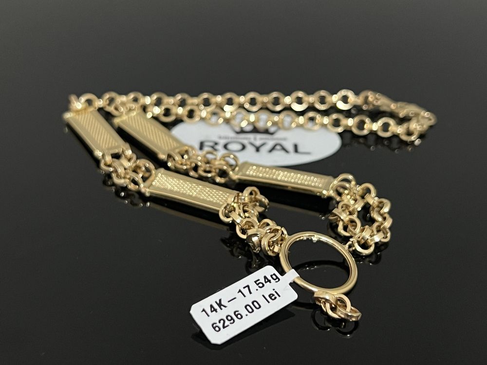 Bijuteria Royal CB : Colier damă aur 14k 585 17,54 grame