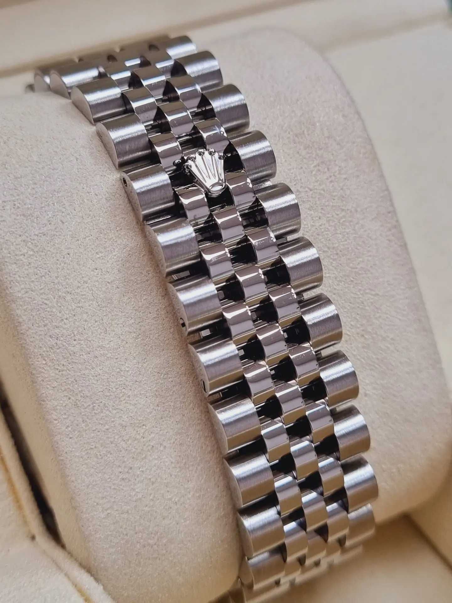 rolex datejust 36mm сребрист/розов циферблат