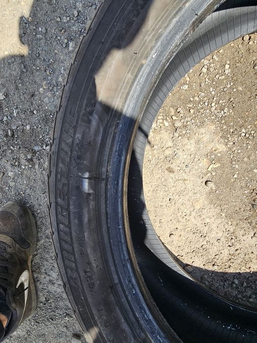 2x cauciucuri bridgestone 245/40r19 runflat dot 2017
