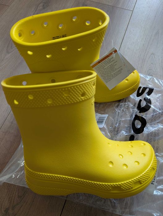 Гумени ботуши Crocs в жълто НОВИ