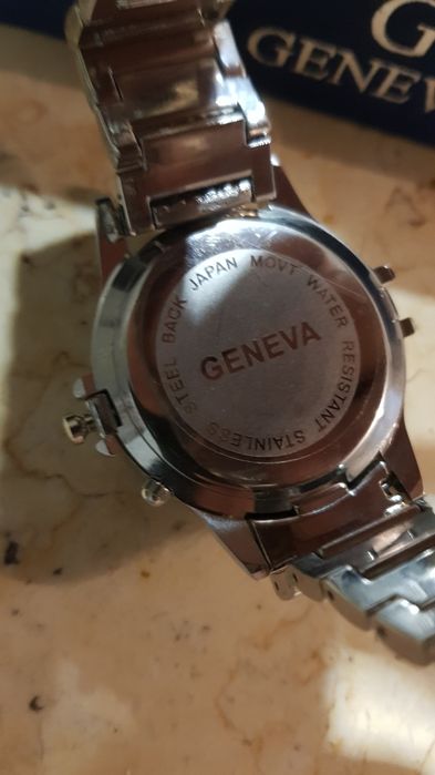 Set ceas Geneva spin watch+brățara