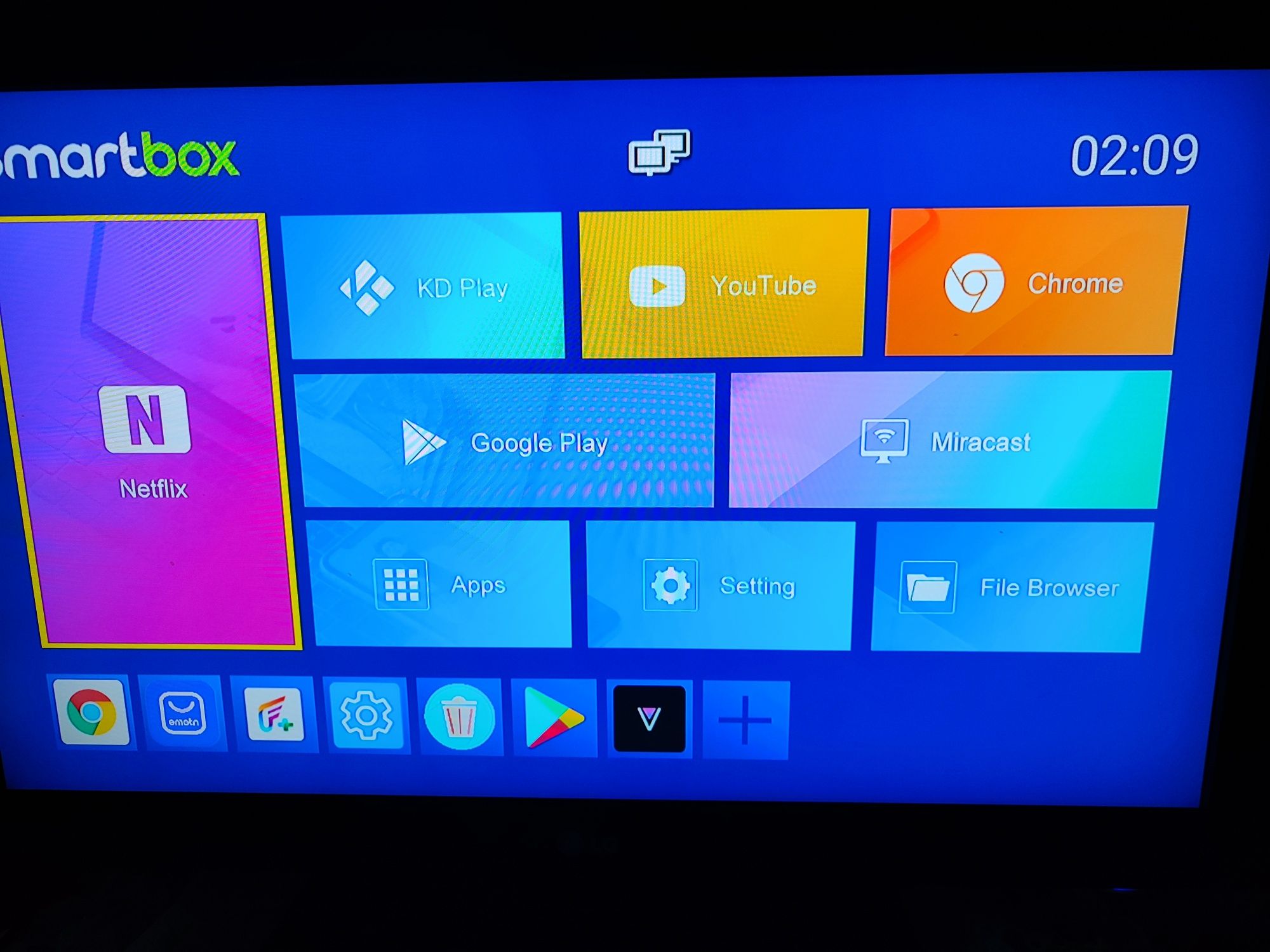 Tv SmartBox X96Q 4K 2gb RAM Android 10 Nou in cutie