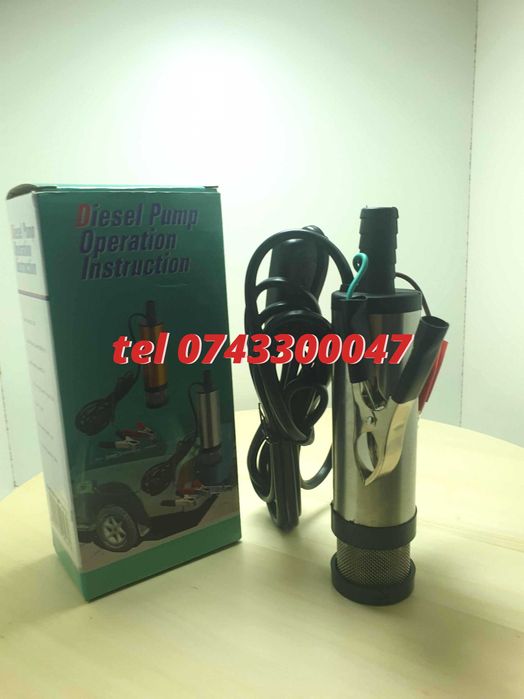 Pompa Submersibila Electrica Transfer Combustibil 12v
