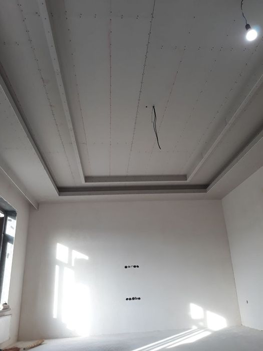 Kafel va gepsakarton qilaman.