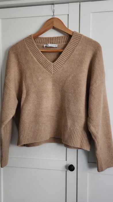 Плетен пуловер Zara