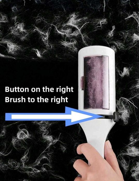 Ефикасна лепкава четка за събиране на косми и козина