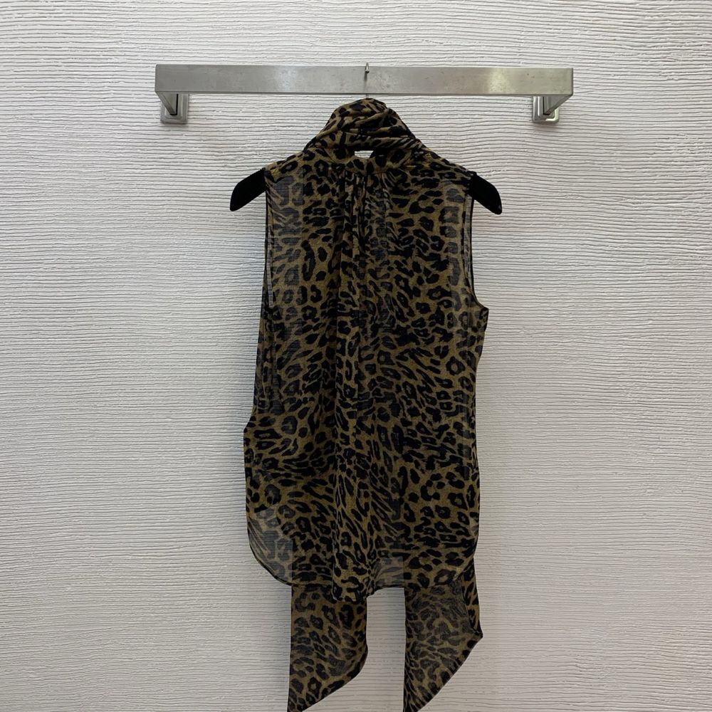 Bluza Saint Laurent matase 100%