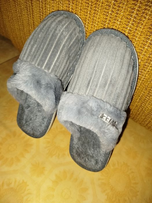 Тапочки женские, тёплые, домашние