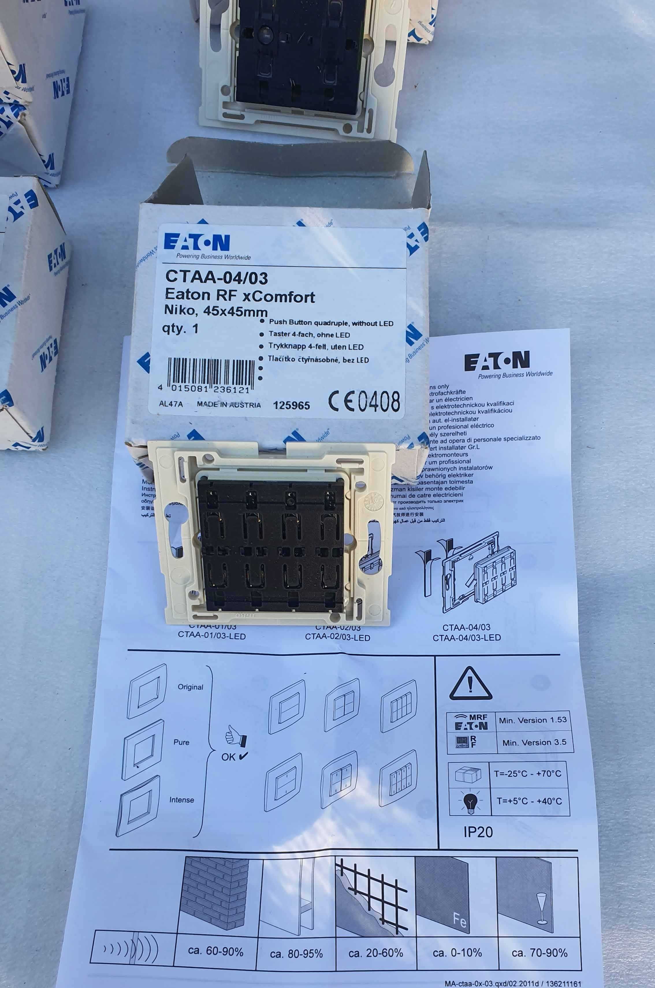 Eaton RF xComfort intrerupatoare wireless, import Austria, absolut noi