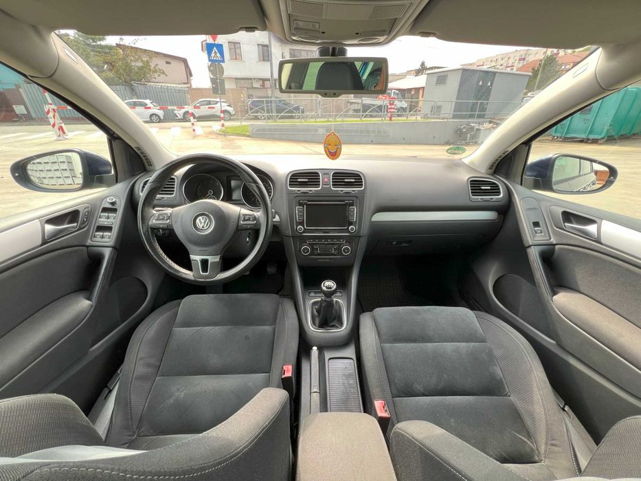 VW Golf 6 Highline, Benzina 1.4 TSI CAXA, 122 CP, Albastru LD5Q
