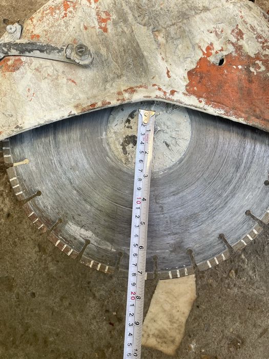 STIHL TS420 drujba santier cu disc pentru beton asfalt fier