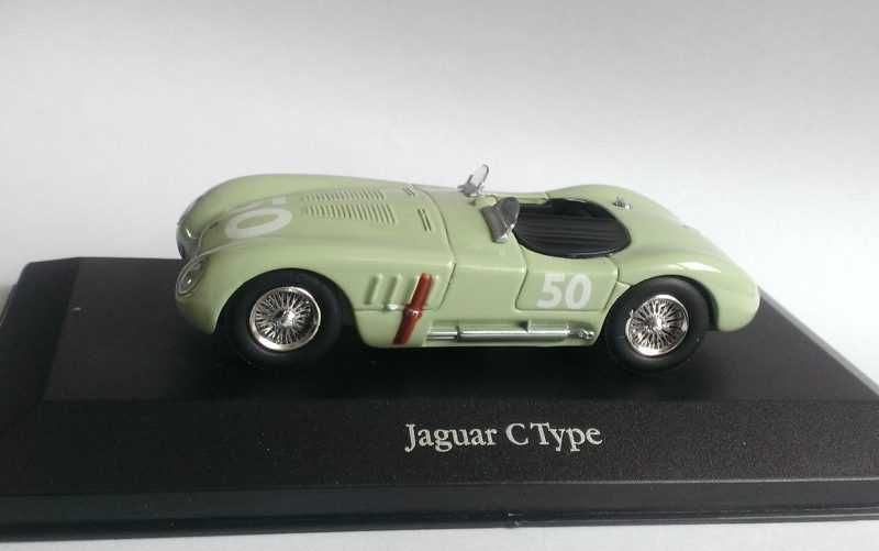 Macheta Jaguar C-Type Sterling Moss 1952 - IXO/Atlas 1/43