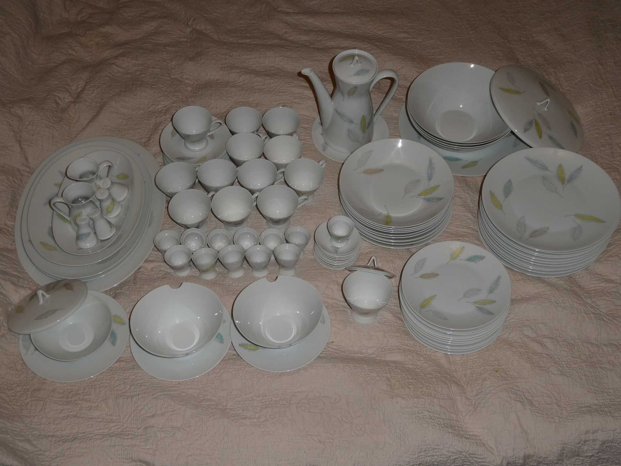 SERVICIU PORTELAN ROSENTHAL - 12 persoane - FORM 2000 - 110 piese !